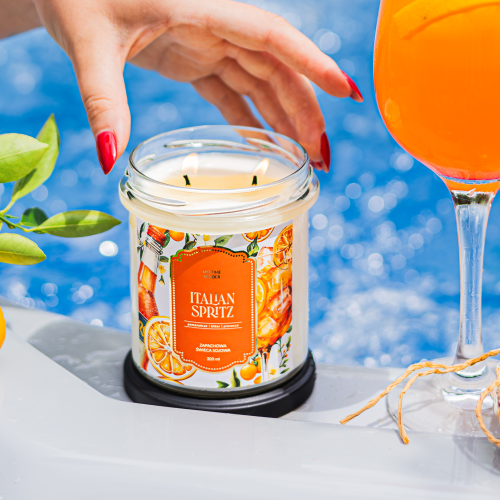 ITALIAN SPRITZ - świeca sojowa basic 300 ml