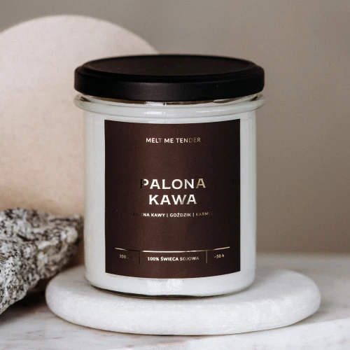 PALONA KAWA - świeca sojowa basic 300 ml
