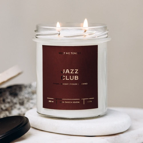 JAZZ CLUB - świeca sojowa basic 300 ml
