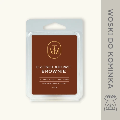 CZEKOLADOWE BROWNIE - woski zapachowe sojowe