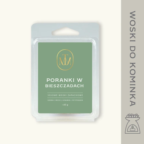 PORANKI W BIESZCZADACH - woski zapachowe sojowe