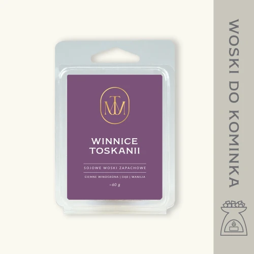 WINNICE TOSKANII - woski zapachowe sojowe