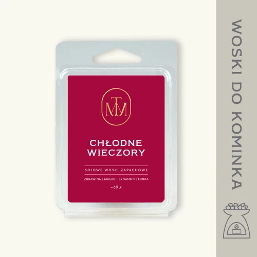 CHŁODNE WIECZORY - woski zapachowe sojowe