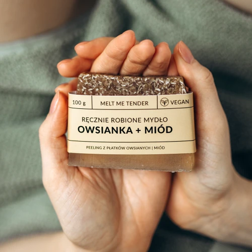OWSIANKA + MIÓD - ręcznie robione mydło