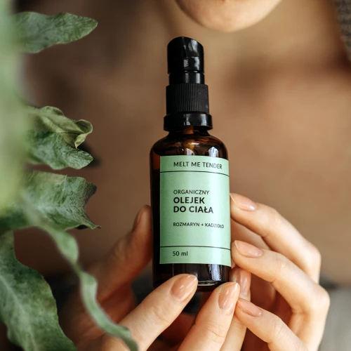 ORGANICZNY OLEJEK DO CIAŁA - rozmaryn & kadzidło 50 ml