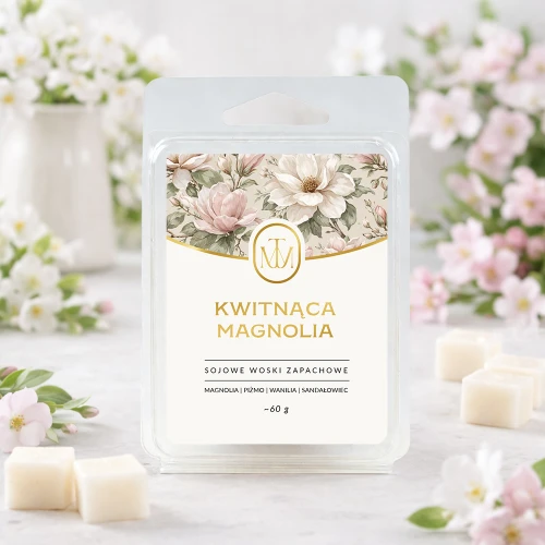 KWITNĄCA MAGNOLIA - woski zapachowe sojowe