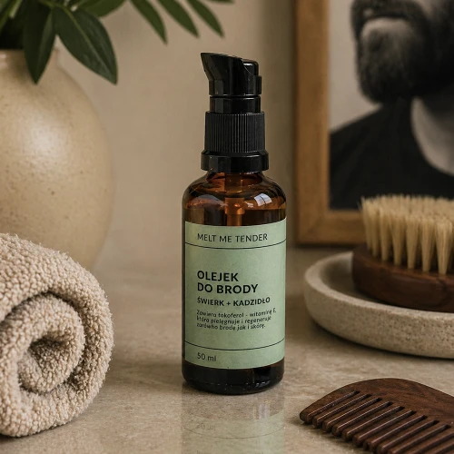 OLEJEK DO BRODY - świerk + kadzidło 50 ml