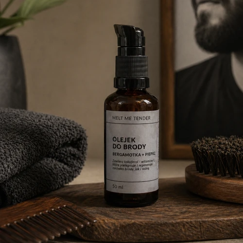 OLEJEK DO BRODY - Bergamotka + pieprz 50 ml
