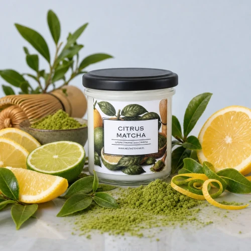 CITRUS MATCHA - świeca sojowa basic 150 ml