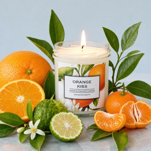 ORANGE KISS - świeca sojowa basic 150 ml
