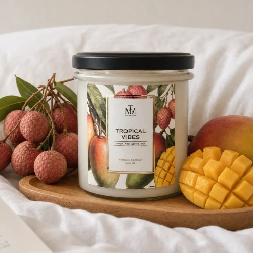 TROPICAL VIBES - świeca sojowa basic 300 ml