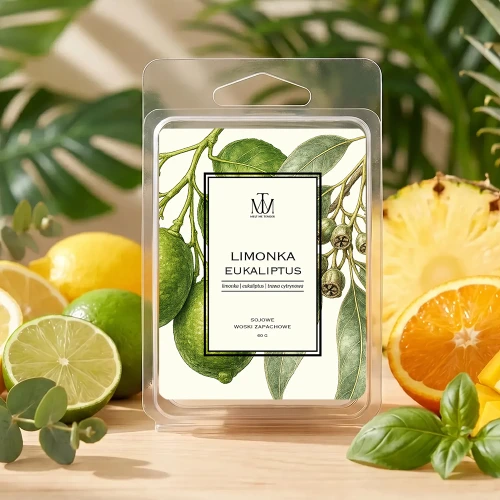 LIMONKA & EUKALIPTUS - woski zapachowe sojowe