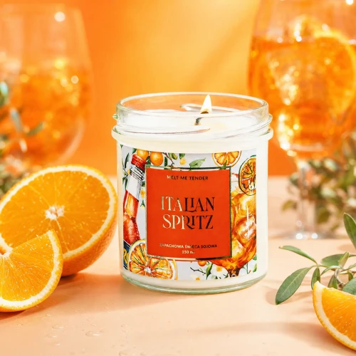 ITALIAN SPRITZ - świeca sojowa basic 150 ml