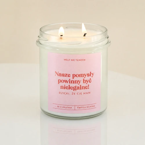 POMYSŁY - świeca sojowa zapachowa